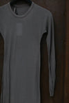 Boris Bidjan Saberi WDRESS2 Series Long Dress Series WDRESS2FTT00001-TANHUI Carbon Gray